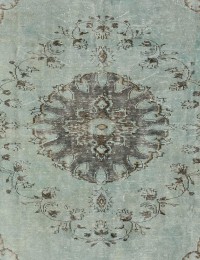 Blau Türkei Vintage Teppich  300 x 196 cm