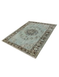 Blau Türkei Vintage Teppich  300 x 196 cm