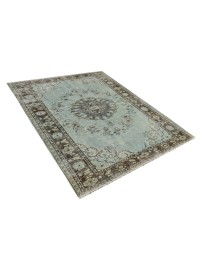 Blau Türkei Vintage Teppich  300 x 196 cm