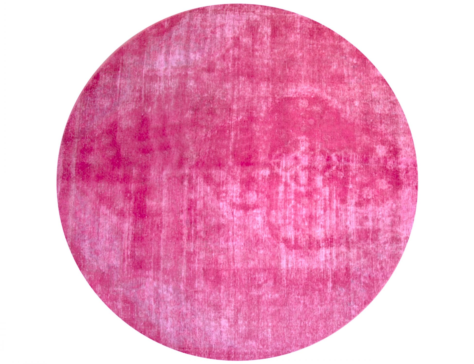Round  Vintage Carpet  pink  <br/>233 x 233 cm
