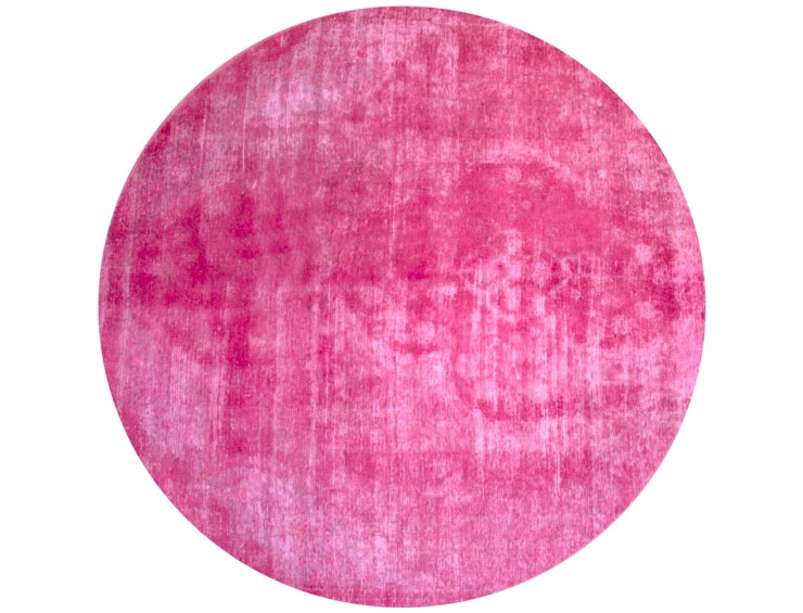 Roze Perzië Perzisch Vintage Tapijt 233 x 233 cm