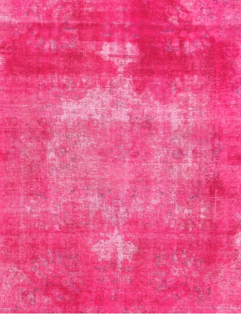 Rosa Persien Vintage Teppich  280 x 265 cm