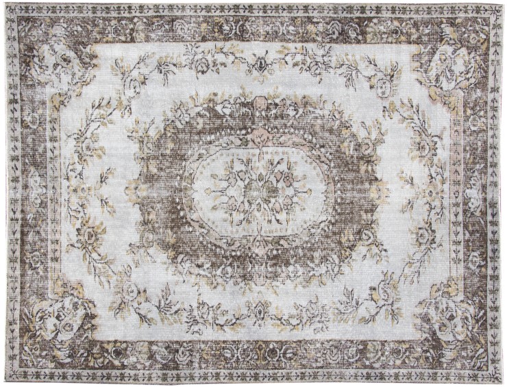 Grau Türkei Vintage Teppich  296 x 190 cm