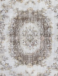 Grau Türkei Vintage Teppich  296 x 190 cm