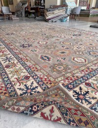 Harmaa Afghanistan Ziegler Carpet  535 x 349 cm