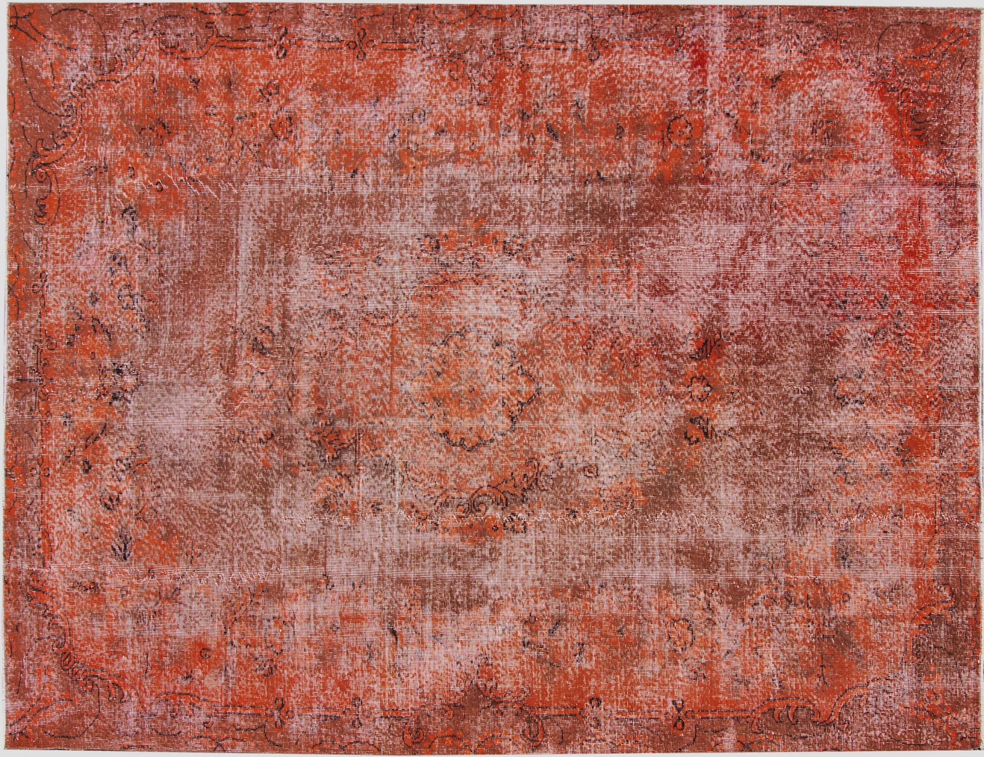 Tappeto Vintage  arancione <br/>305 x 209 cm