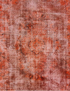 Orange Turkiet Vintage Matta  305 x 209 cm