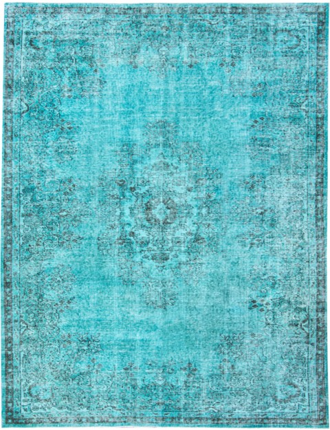 Türkis Türkei Vintage Teppich 273 x 171 cm