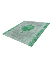 Vert Persan Tapis Persan vintage 228 x 228 cm - view 2