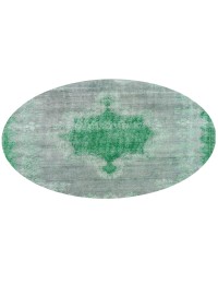 Vert Persan Tapis Persan vintage 228 x 228 cm - view 2