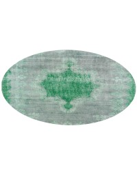 Vert Persan Tapis Persan vintage 228 x 228 cm - view 3