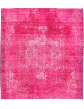Tappeto Vintage 280 x 265 pinkki