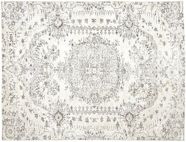 Beige Türkei Vintage Teppich  260 x 167 cm