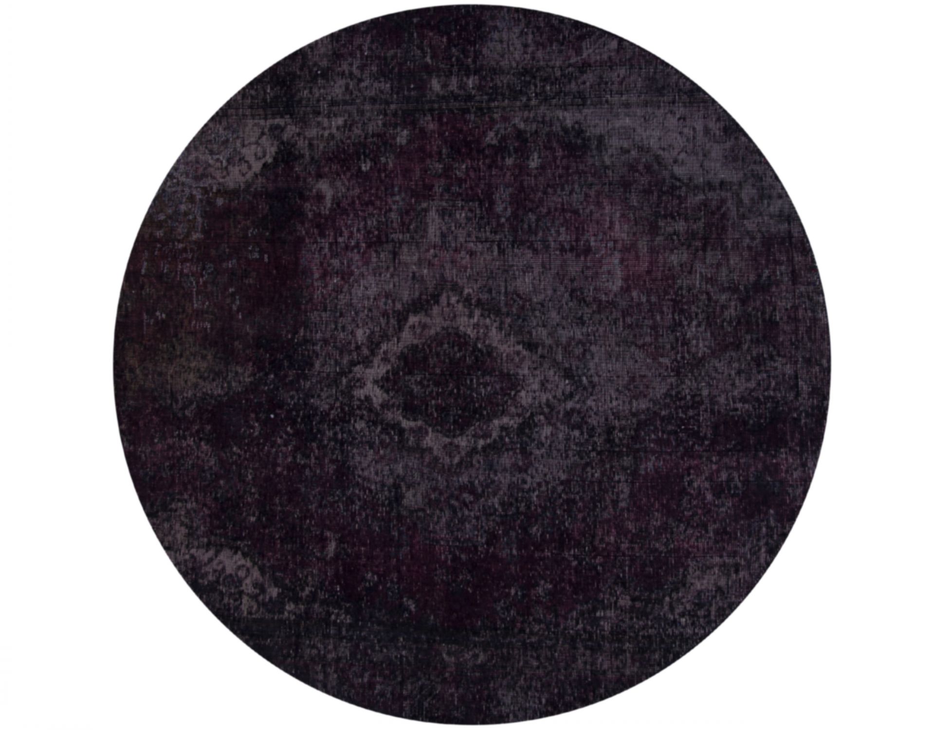 Tappeto Vintage  svart <br/>173 x 173 cm