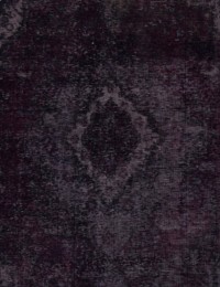 Svart persia Vintage teppe 173 x 173 cm - view 1