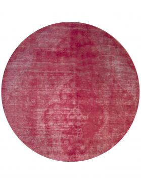 Alfombra persa vintage 233 x 233 rosa