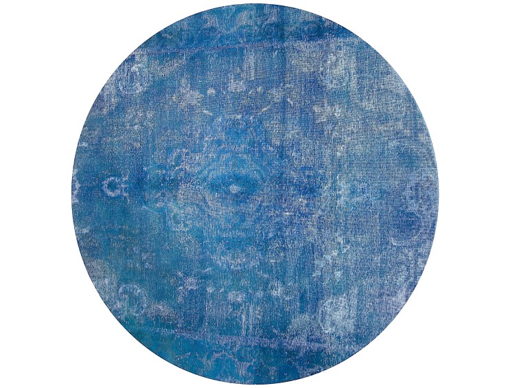 Azul Persa Alfombra persa vintage  264 x 264 cm