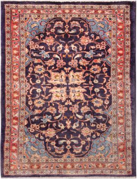 Farahan Tapis 133 x 90 bleu