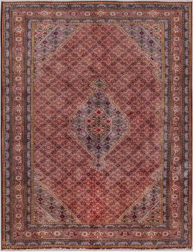 Tabriz Teppich 291 x 197 blau