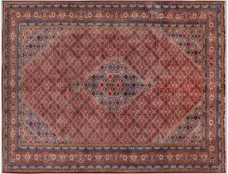 Blu Persiano Tabriz Tappeto 291 x 197 cm