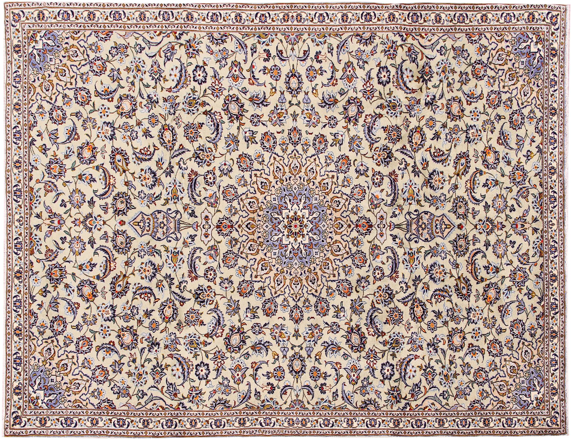 Persischer vintage teppich  blau <br/>280 x 223 cm