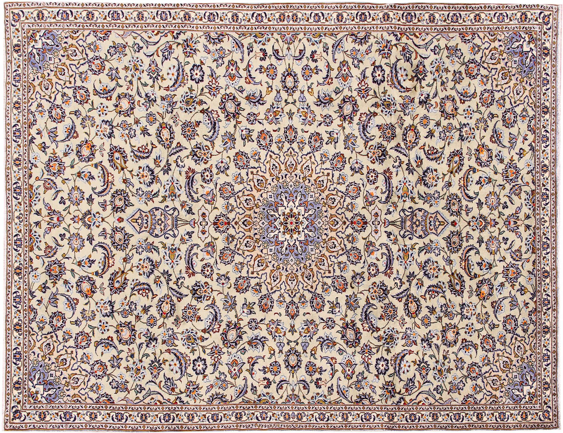 Alfombra persa vintage  azul <br/>320 x 223 cm