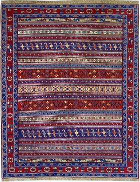 Blu Persiano KILIMS  190 x 123 cm