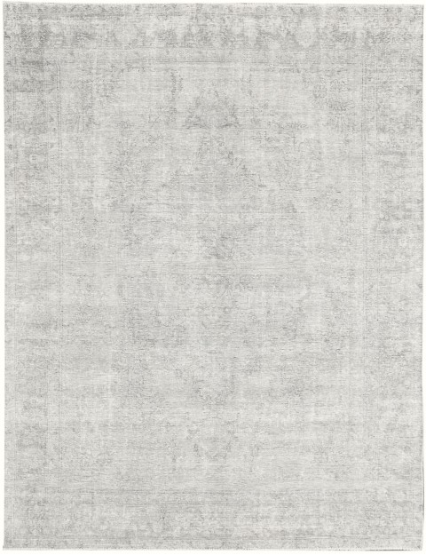 Grau Persien Vintage Perserteppich 277 x 193 cm