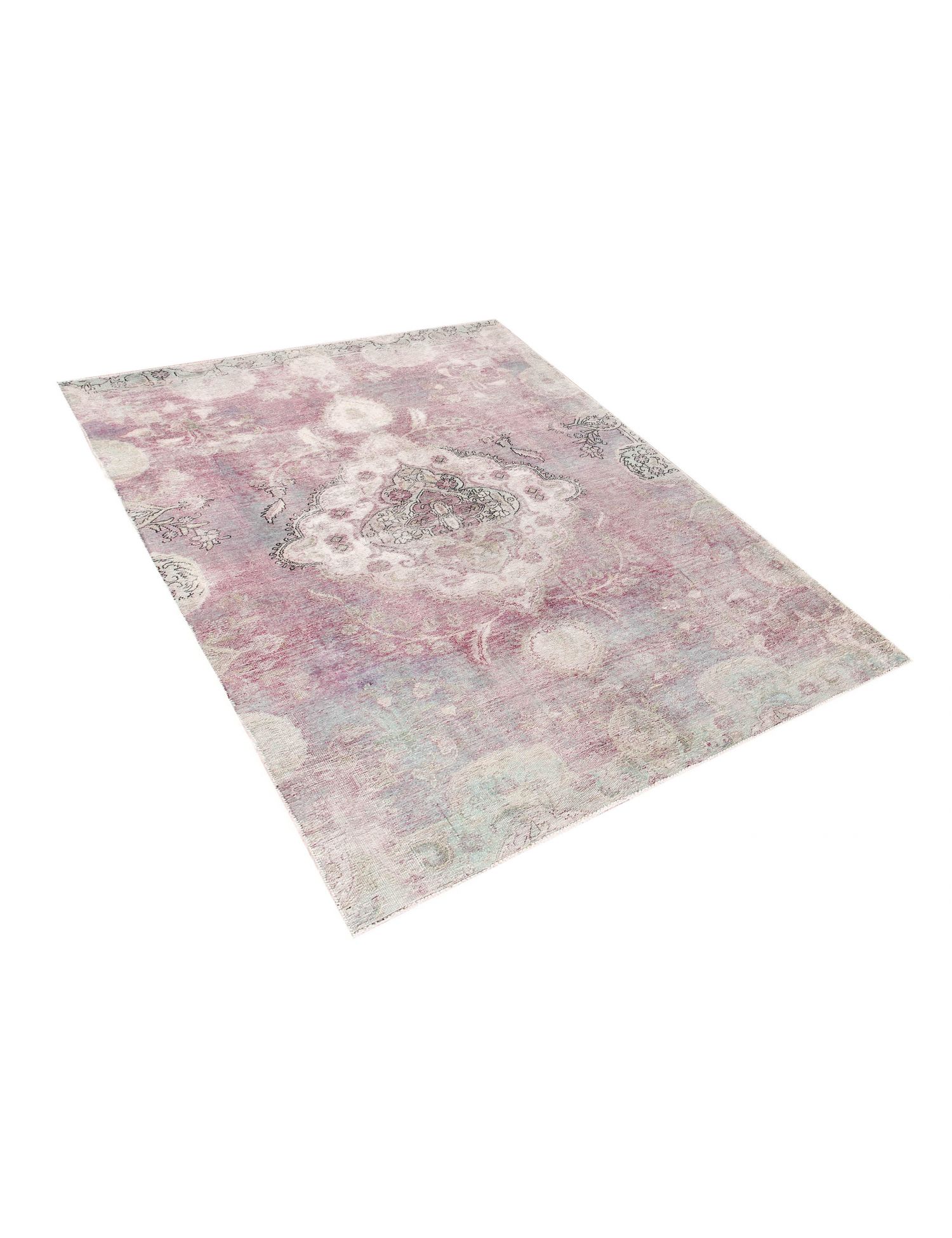 Perzisch vintage tapijt  roze <br/>286 x 174 cm