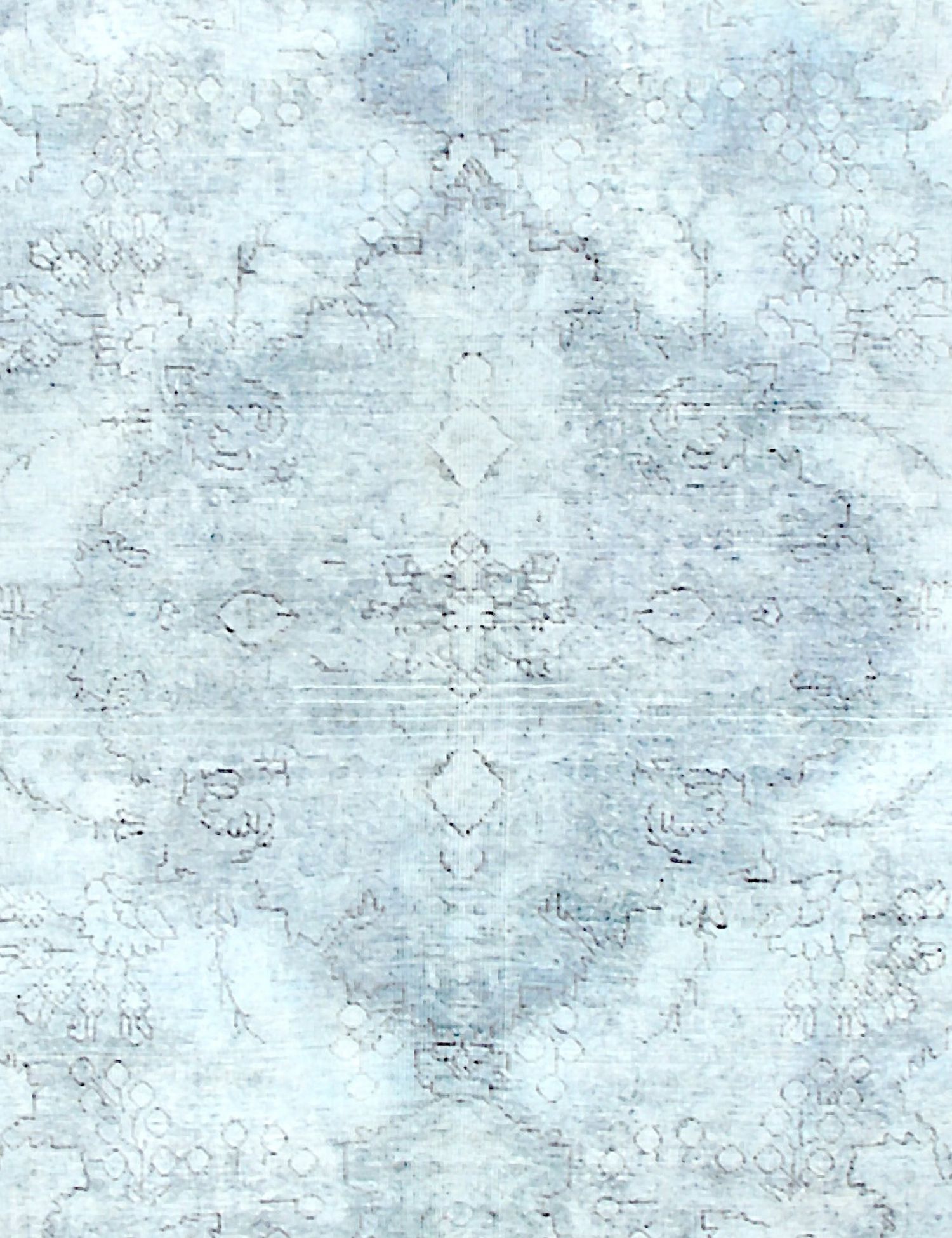 Tappeto vintage persiano  blå <br/>257 x 170 cm