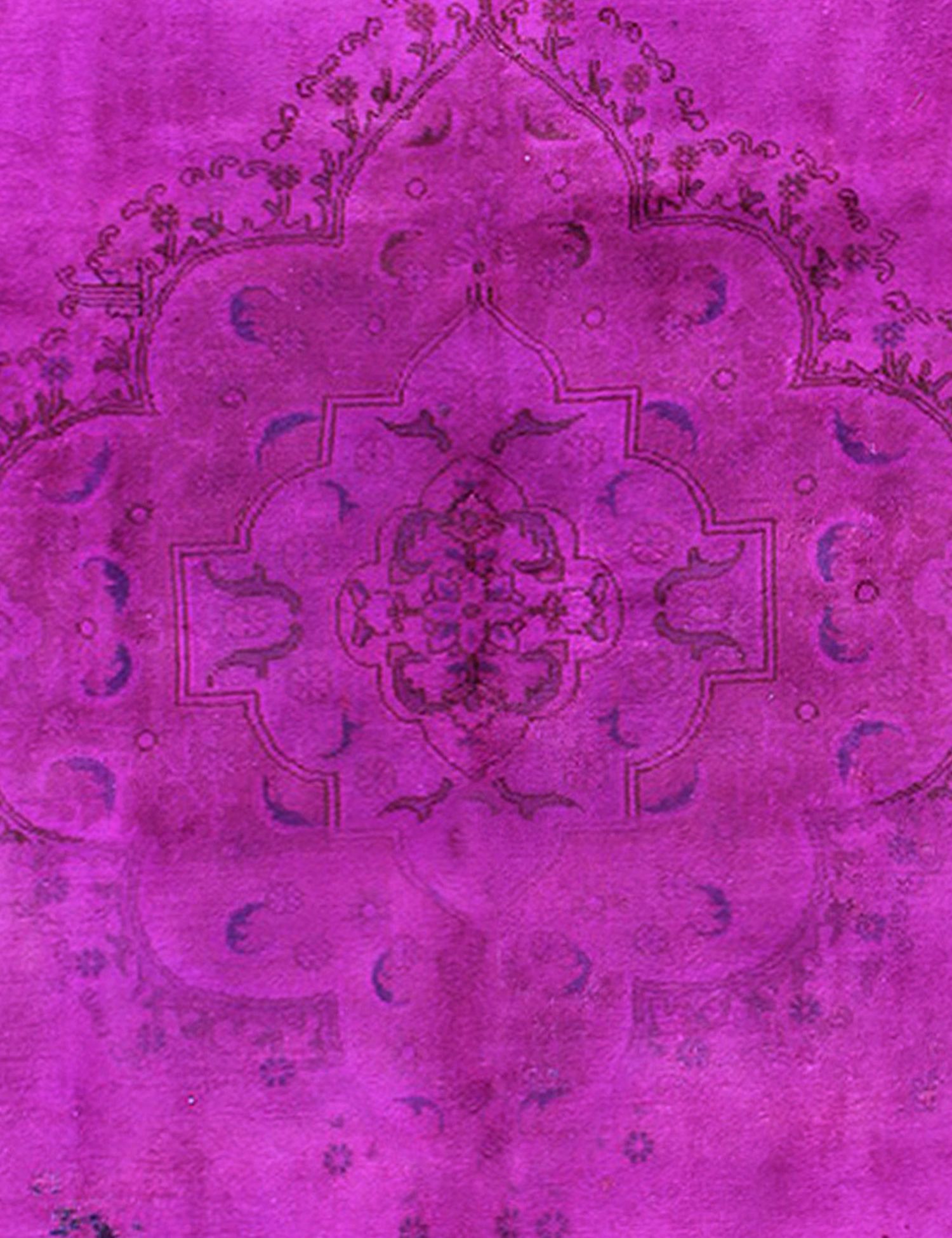 Persisk vintage matta  lila <br/>205 x 205 cm
