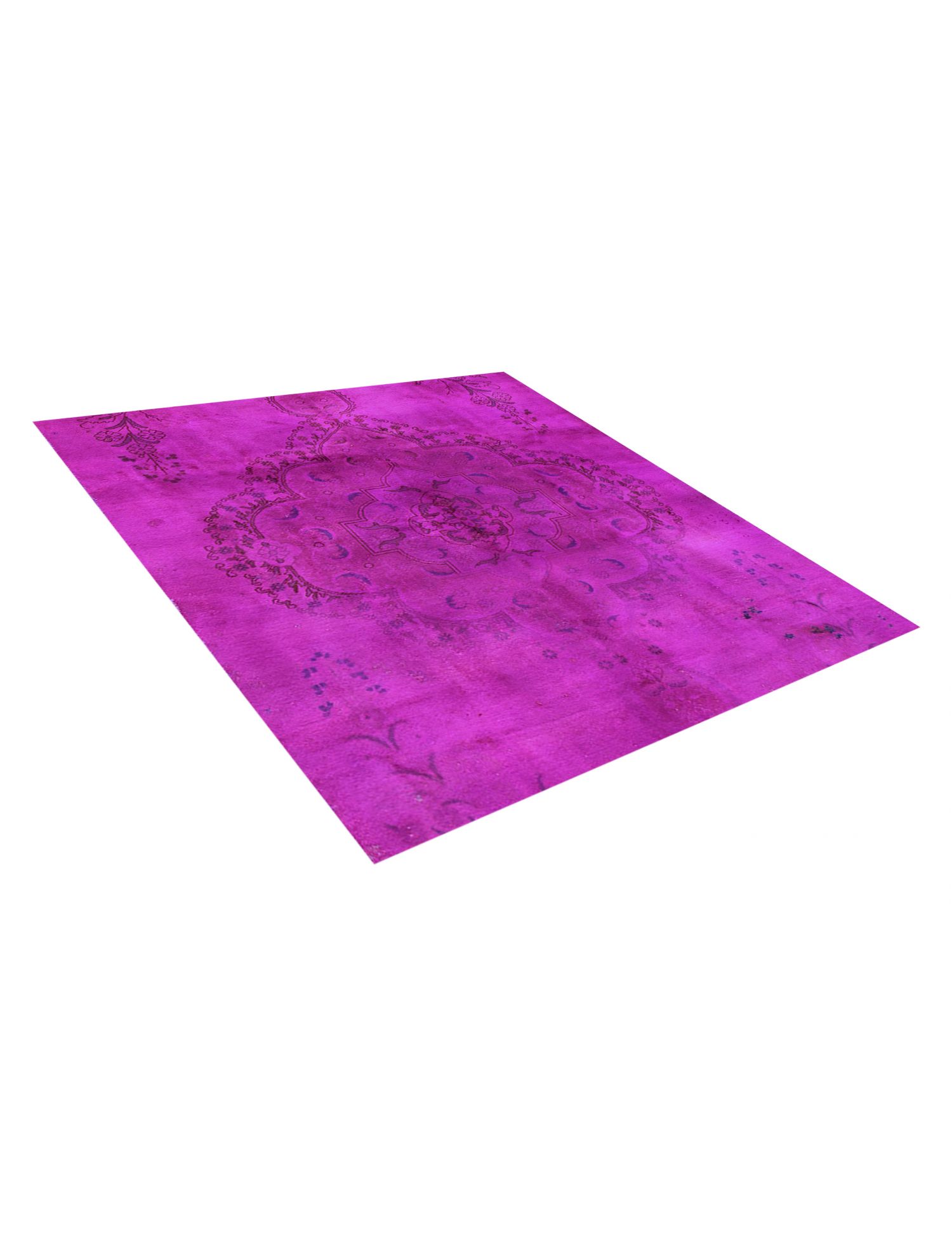 Persisk vintage matta  lila <br/>205 x 205 cm