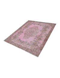 Rosa Türkei Vintage Teppich 272 x 180 cm - view 3