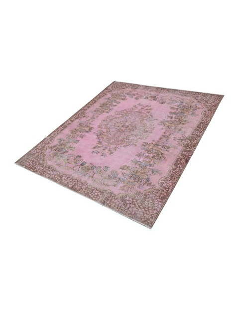 Rosa Türkei Vintage Teppich 272 x 180 cm - view 3