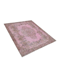 Rosa Türkei Vintage Teppich 272 x 180 cm - view 4