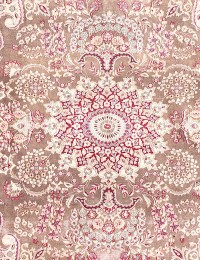 Beige Persien Persisk Vintagetæppe 353 x 247 cm - view 1