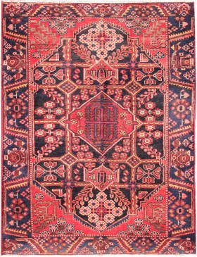 Rood Perzië Hamadan Tapijt  200 x 132 cm