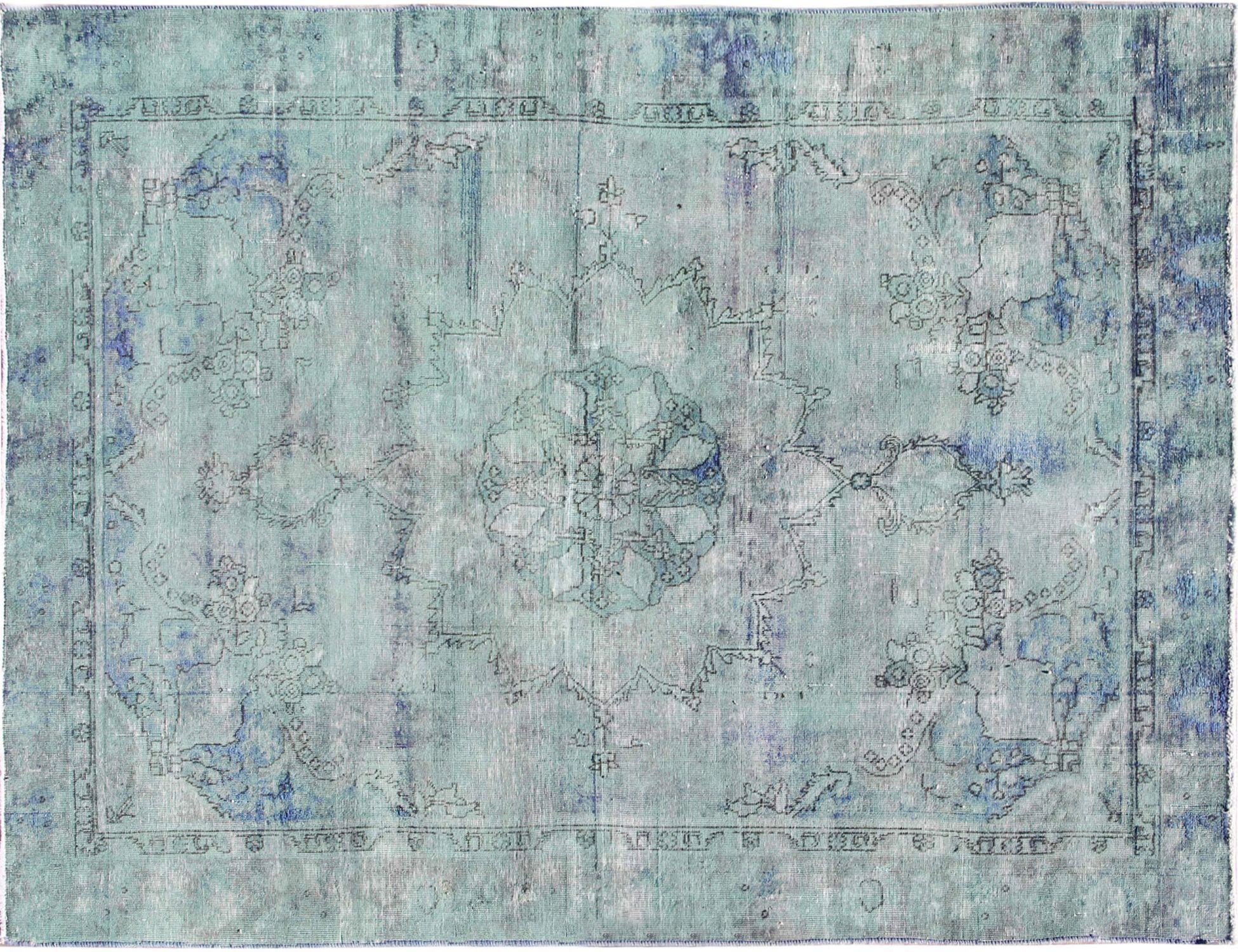 Tappeto vintage persiano  verde <br/>268 x 186 cm