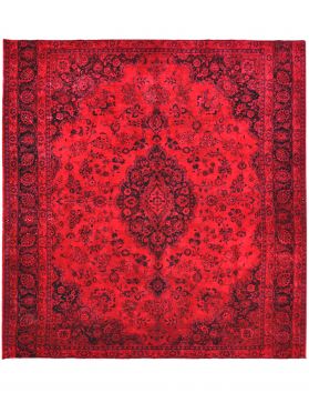 Square Vintage Carpet  red  <br/>316 x 290 cm