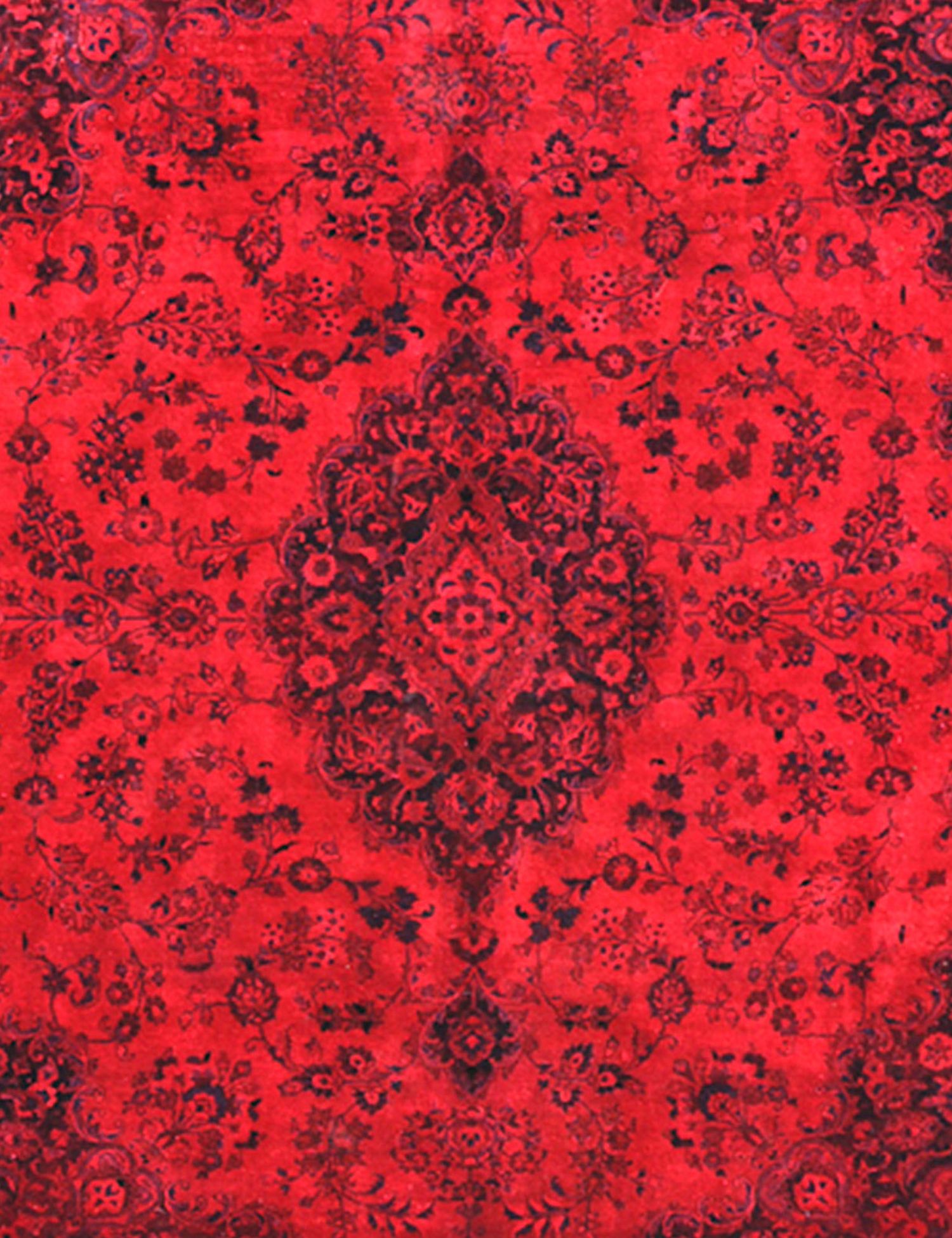 Square Vintage Carpet  red  <br/>316 x 290 cm