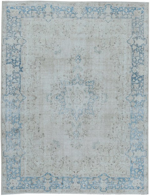Bleu Persan Tapis Persan Retro 361 x 276 cm