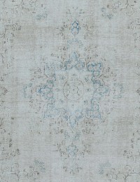 Blå Persien Stonewash 361 x 276 cm - view 1