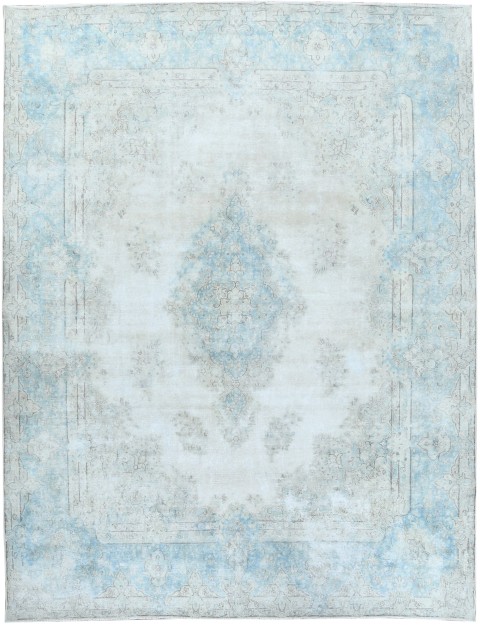 Blau Persien Retro Perserteppich 396 x 305 cm