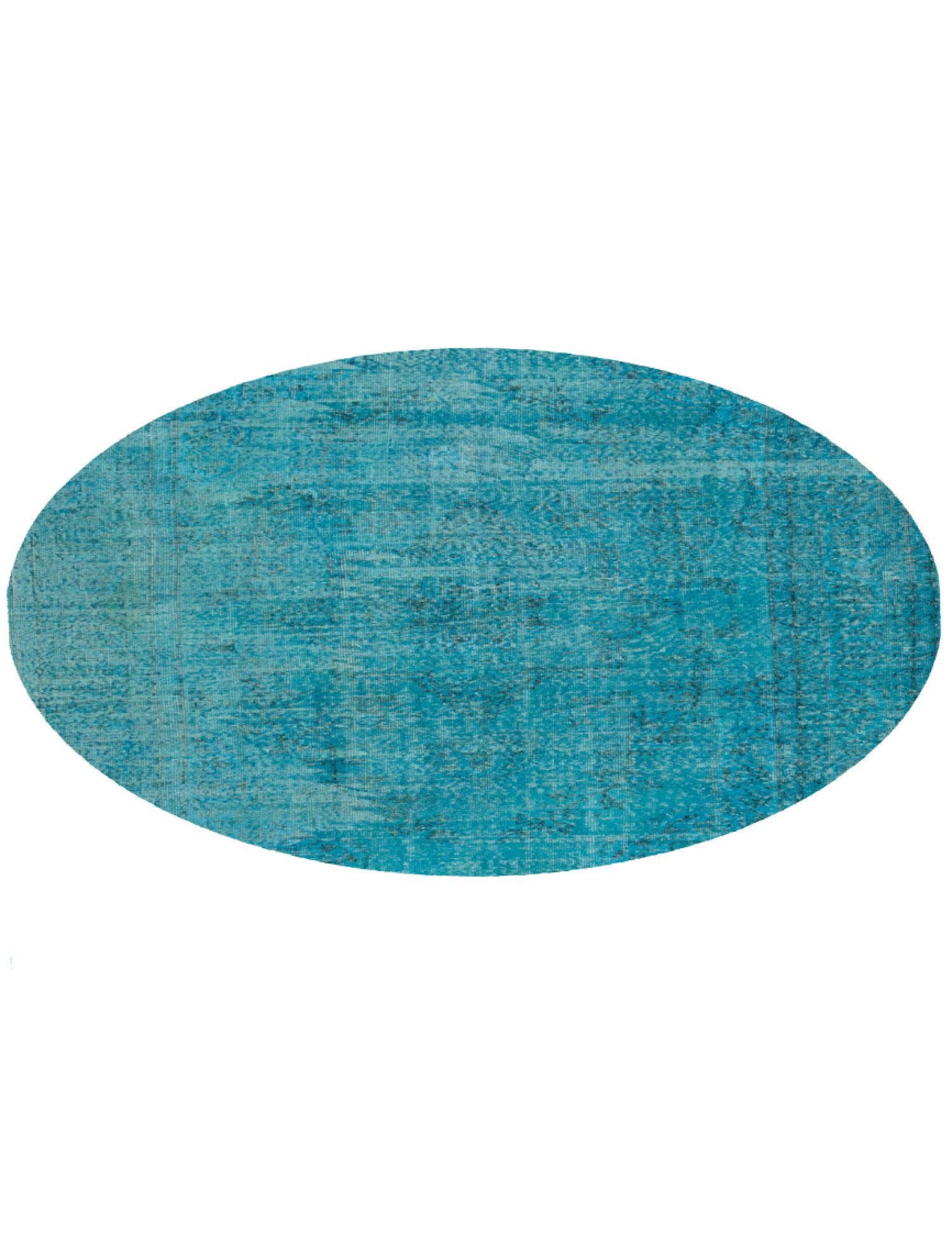 Tappeto Vintage  blu  190 x 190 cm