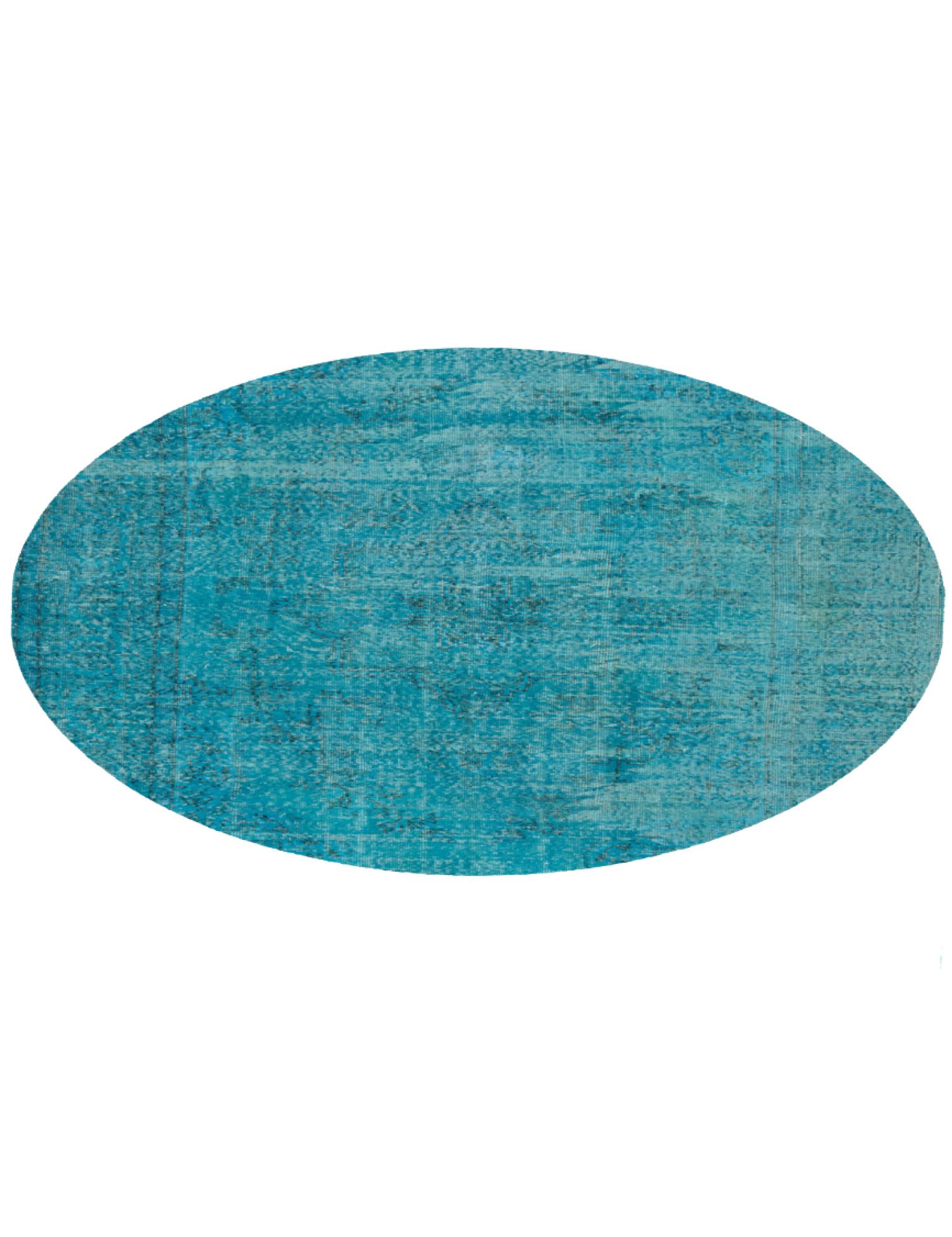 Tappeto Vintage  blu  190 x 190 cm