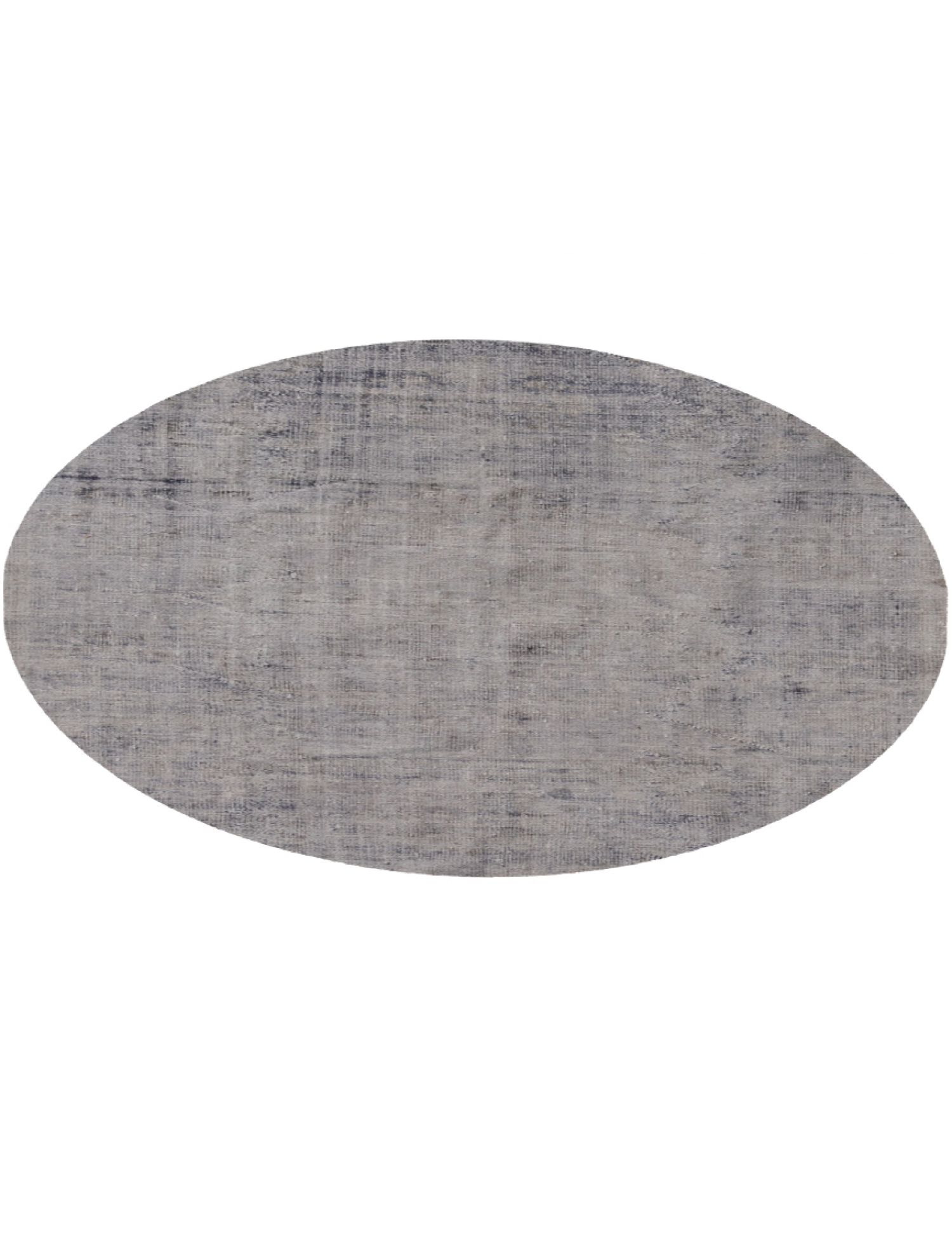 Rund Vintage Teppich  grau  160 x 160 cm