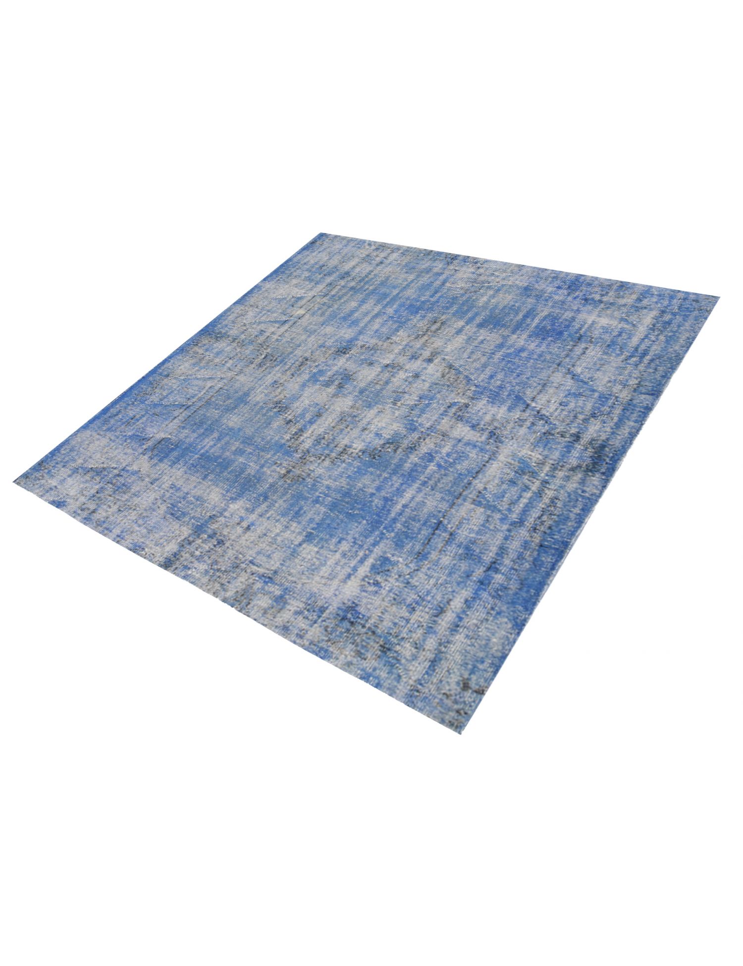 Vintage Teppich  blau <br/>201 x 201 cm