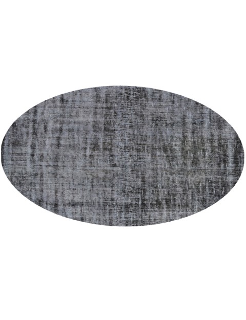 Schwarz Türkei Vintage Teppich  179 x 179 cm