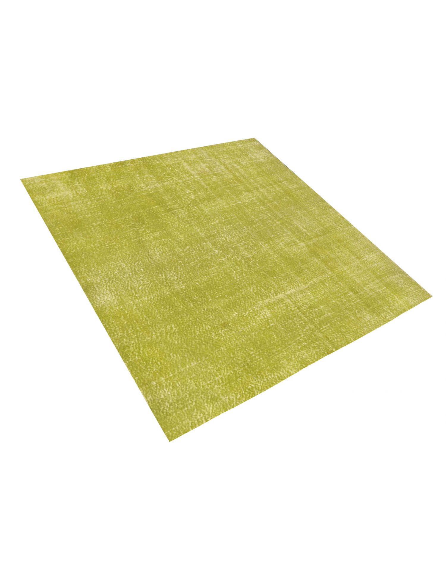 Vintage Teppich  grün <br/>173 x 173 cm
