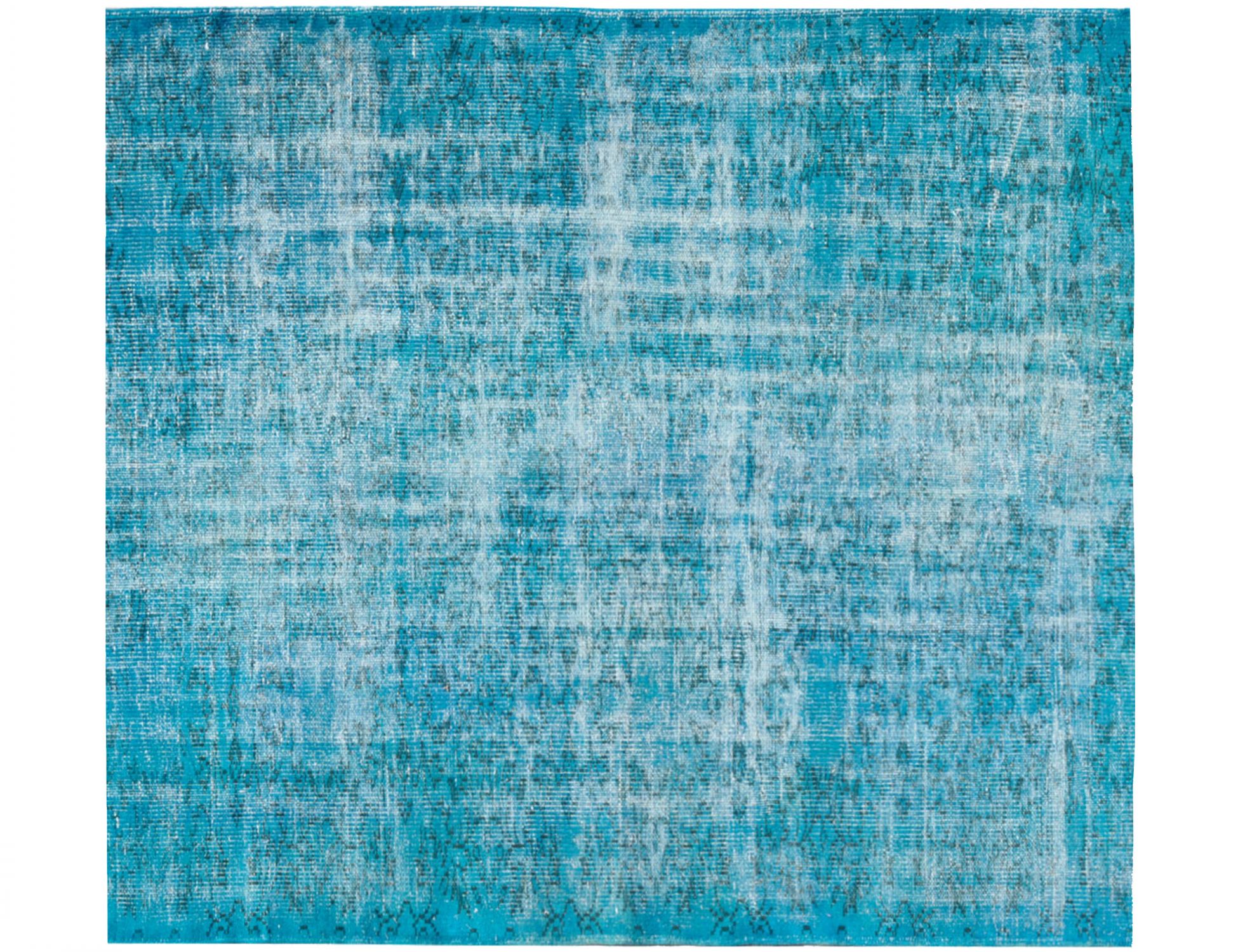 Tappeto Vintage  blu <br/>162 x 162 cm